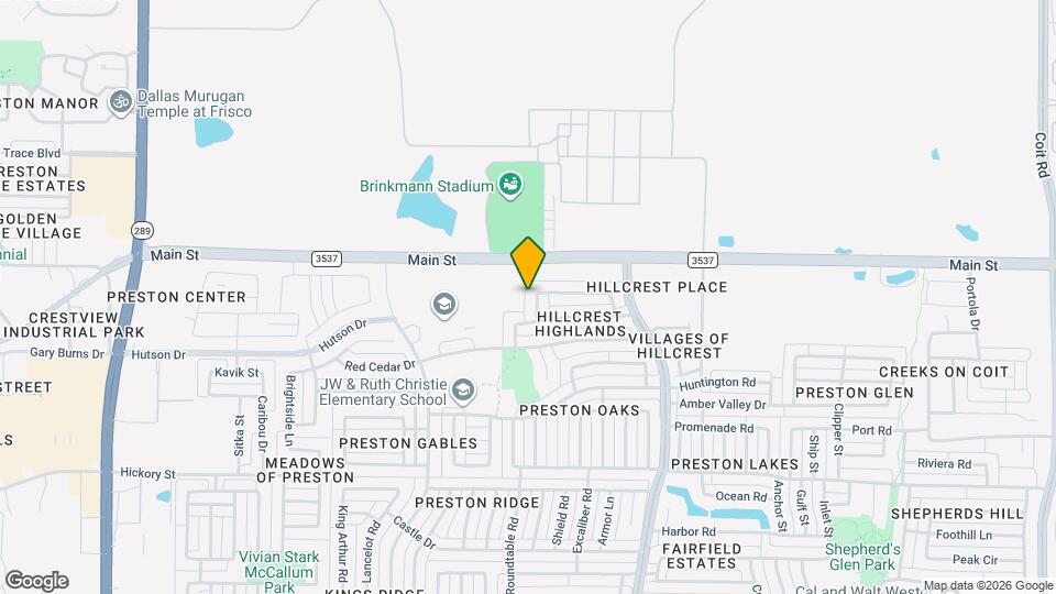 8809 Oakwood Ln Map and Location Details