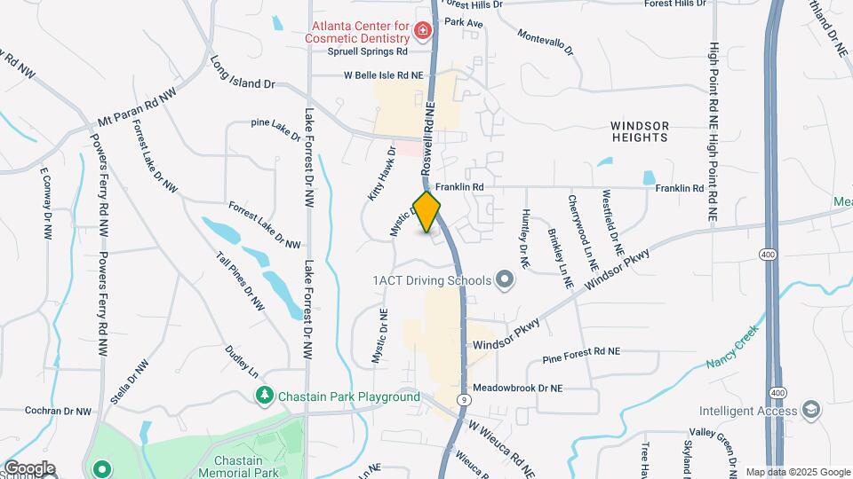 350 Mystic Ridge Ln Mapa y Detalles de la Ubicación