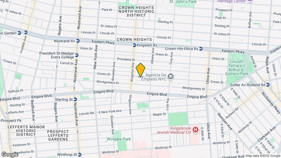 520 Crown St Mapa y Detalles de la Ubicación