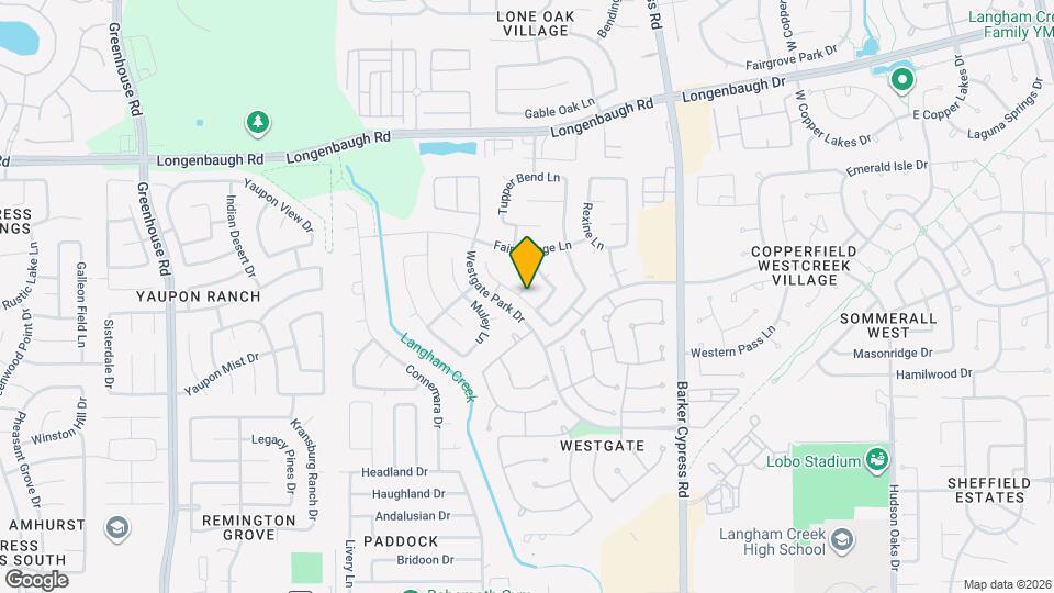 18211 Doral Rock Ct Mapa y Detalles de la Ubicación