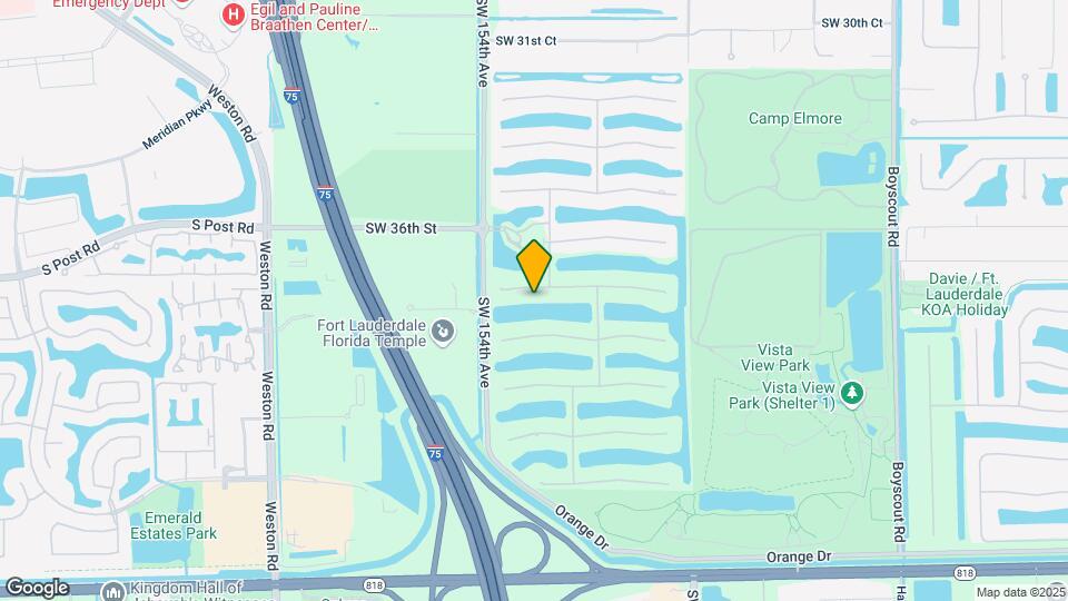 15256 SW 37th St Map and Location Details