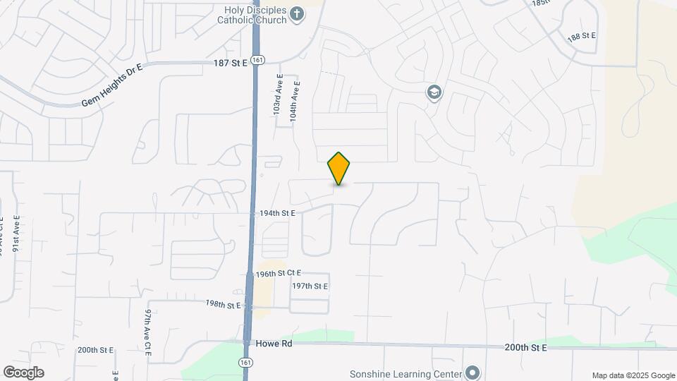 19311 105th Ave Ct E Map and Location Details