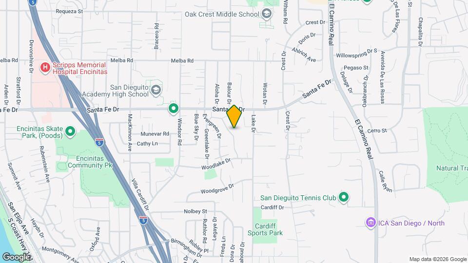 1335 Caminito Septimo Map and Location Details