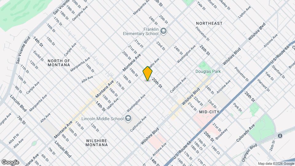 937 19th St Map and Location Details