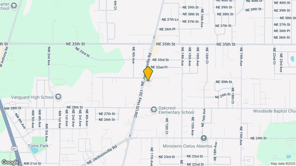 3035 NE Jacksonville Rd Map and Location Details