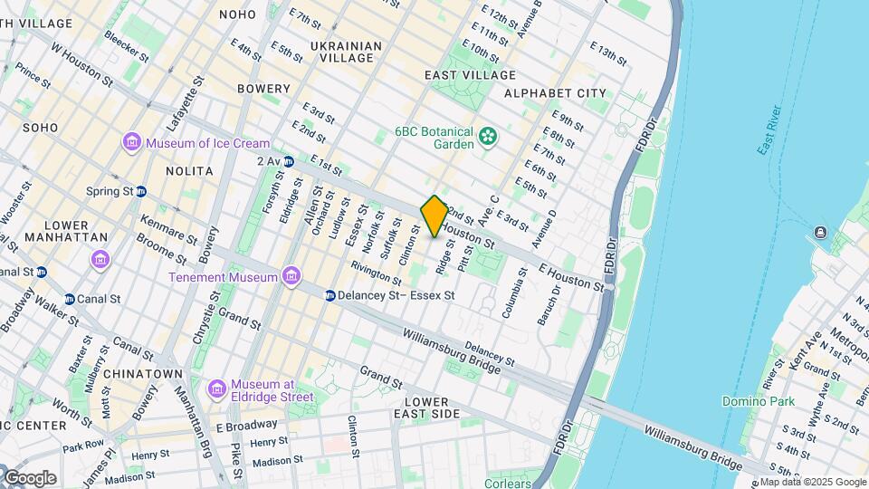 154 Attorney St Map and Location Details