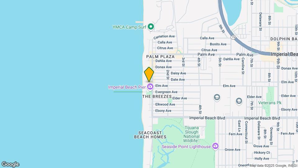 863 Ocean Ln Map and Location Details