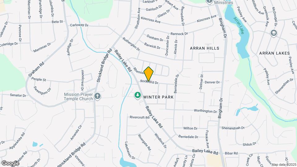 6453 Rockford Dr Map and Location Details