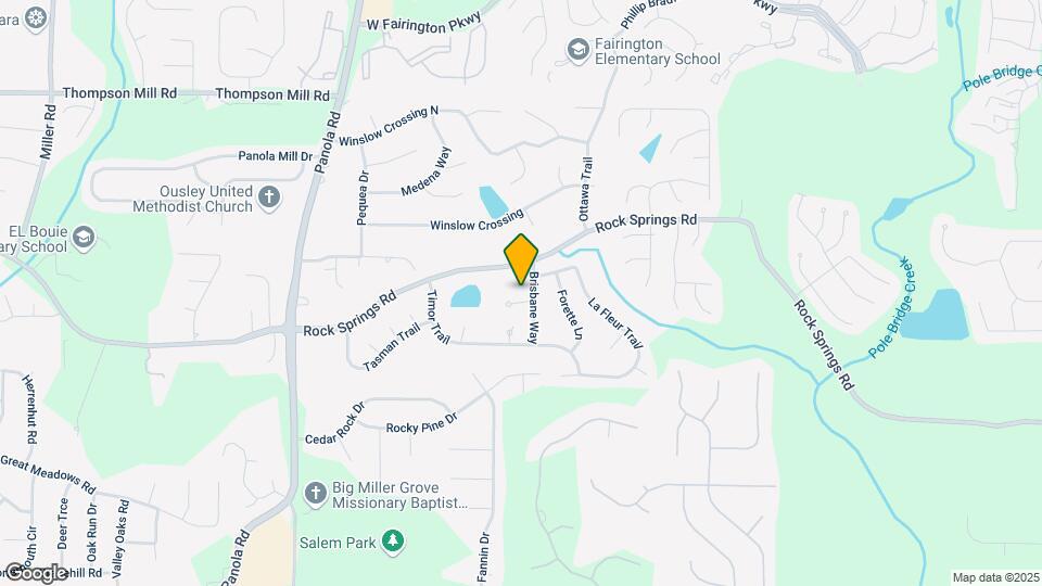 5454 Brisbane Ct Map and Location Details