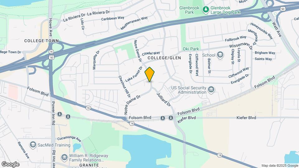 2912 Notre Dame Dr Map and Location Details