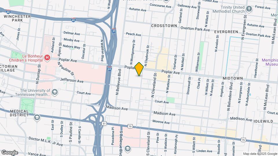 Deauville Apartments Map and Location Details