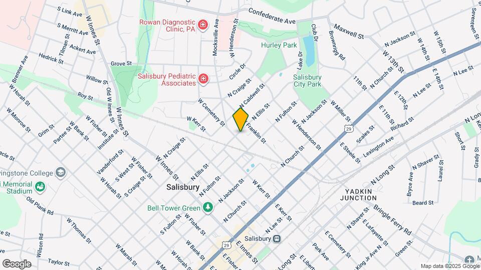 505 N Ellis St Mapa y Detalles de la Ubicación