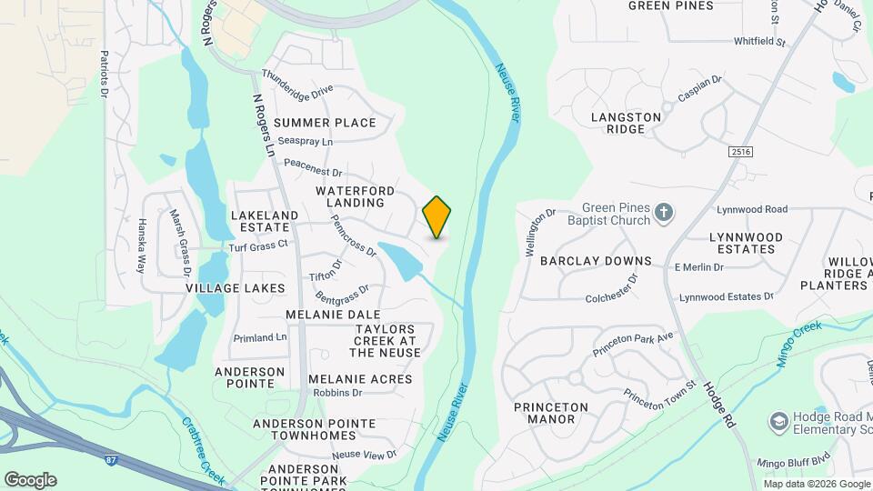 5820 Waterford Landing Ct Map and Location Details