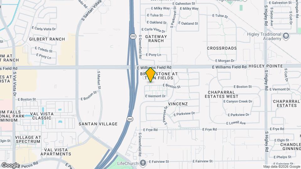 2472 E Boston St, Unit 106 Map and Location Details