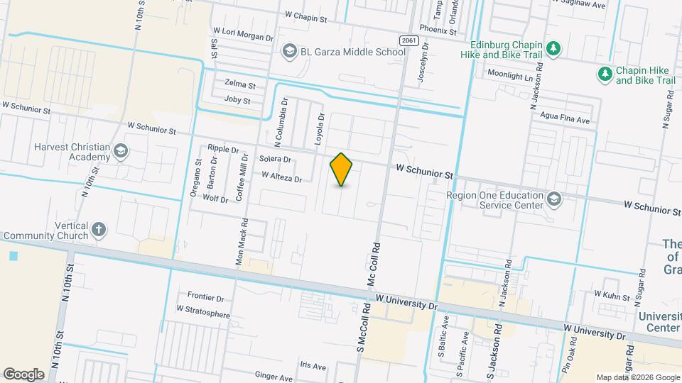 504 N Onyx Ave Map and Location Details