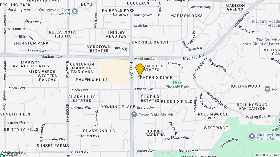 5220 Tucson Cir Map and Location Details