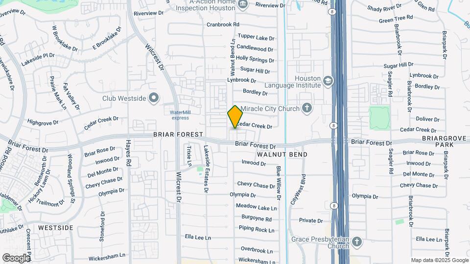 10816 Briar Forest Dr Map and Location Details