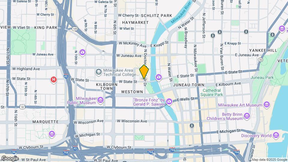 1001 N Dr Martin Luther King Jr Dr, Unit 2 Map and Location Details