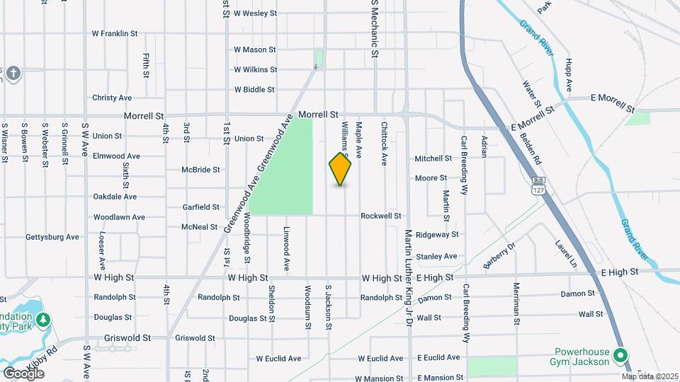 1026 Williams St Map and Location Details