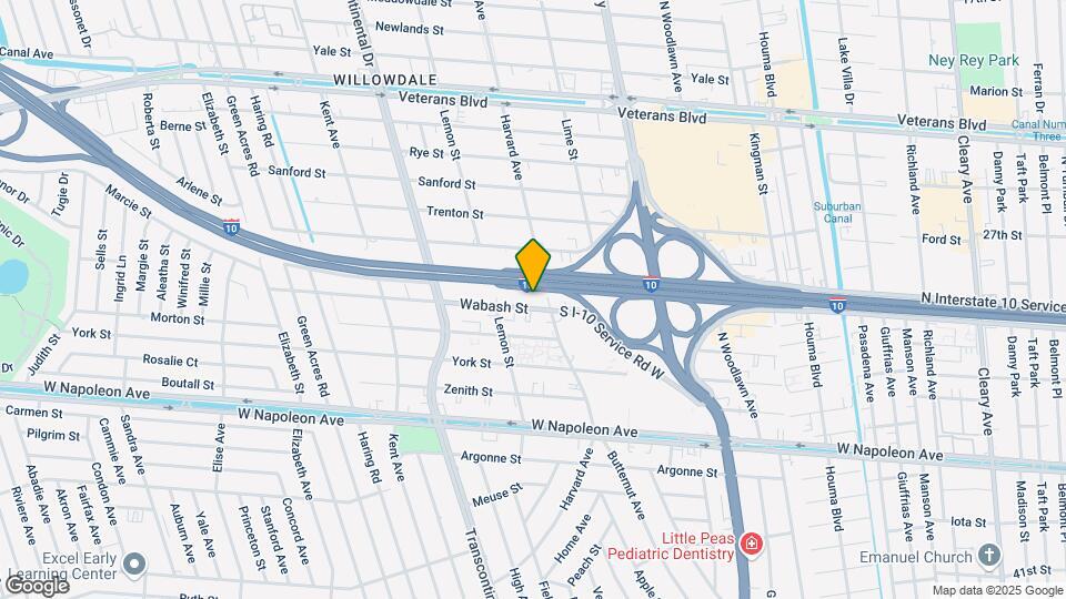 4709 Wabash St Mapa y Detalles de la Ubicación