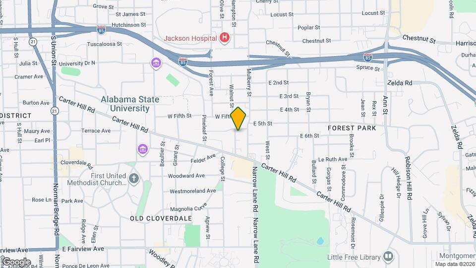 1915 Walnut St, Unit 1915 Walnut St Unit B Map and Location Details