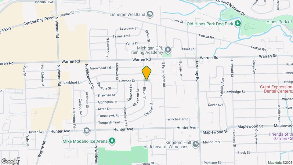 6973 Chirrewa St Map and Location Details