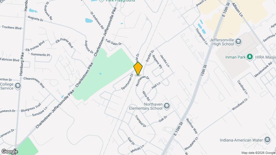 1533 Northaven Dr Map and Location Details