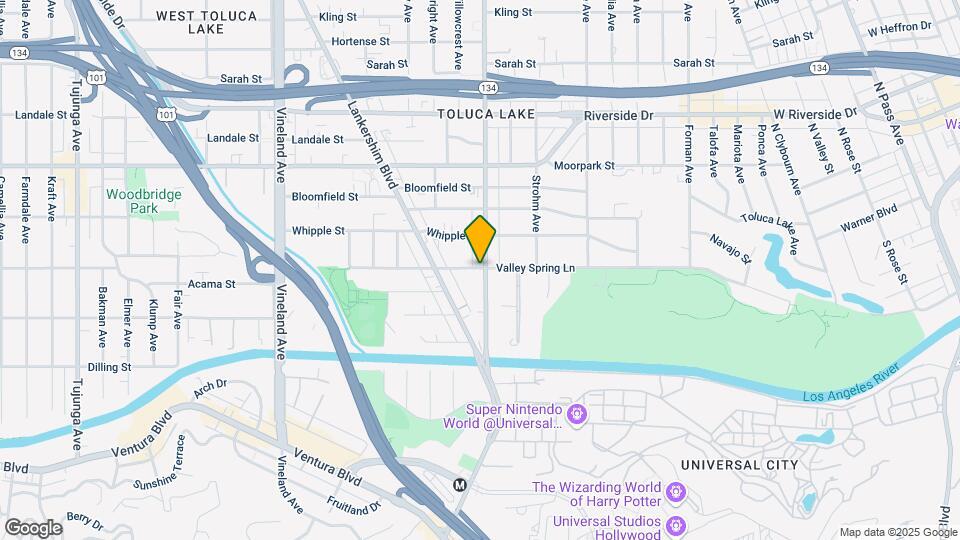 10604 Valley Spring Ln, Unit 104 Map and Location Details