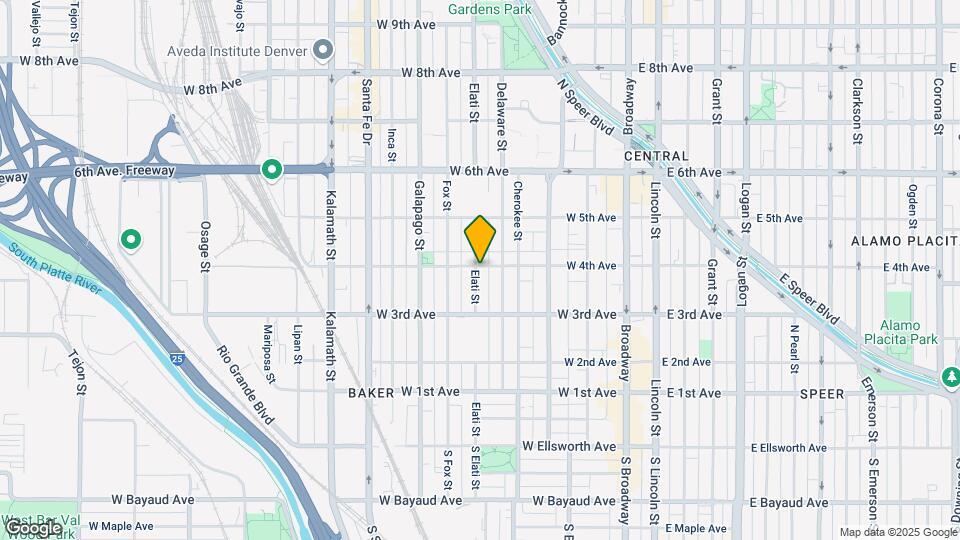 470 W 4th Ave Map and Location Details