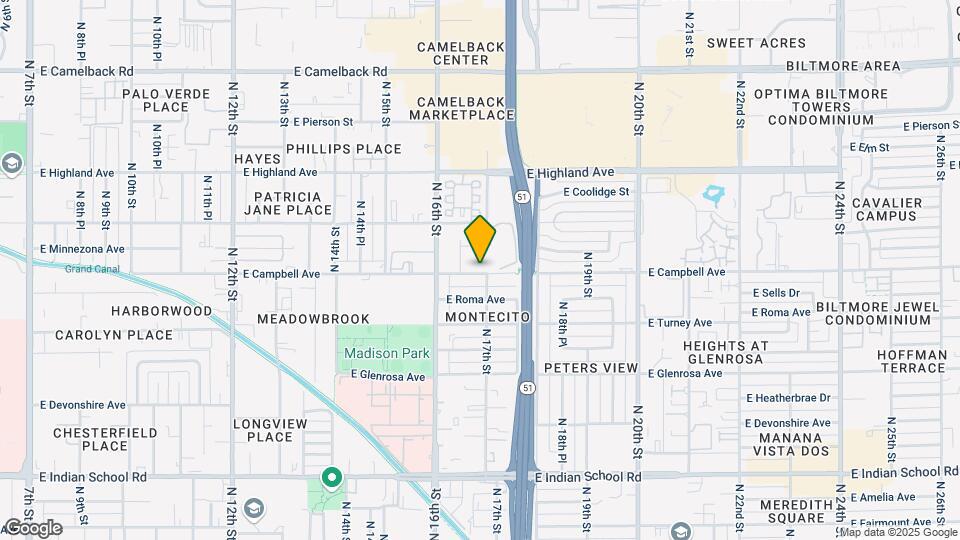 1624 E Campbell Ave-Unit -43 Map and Location Details