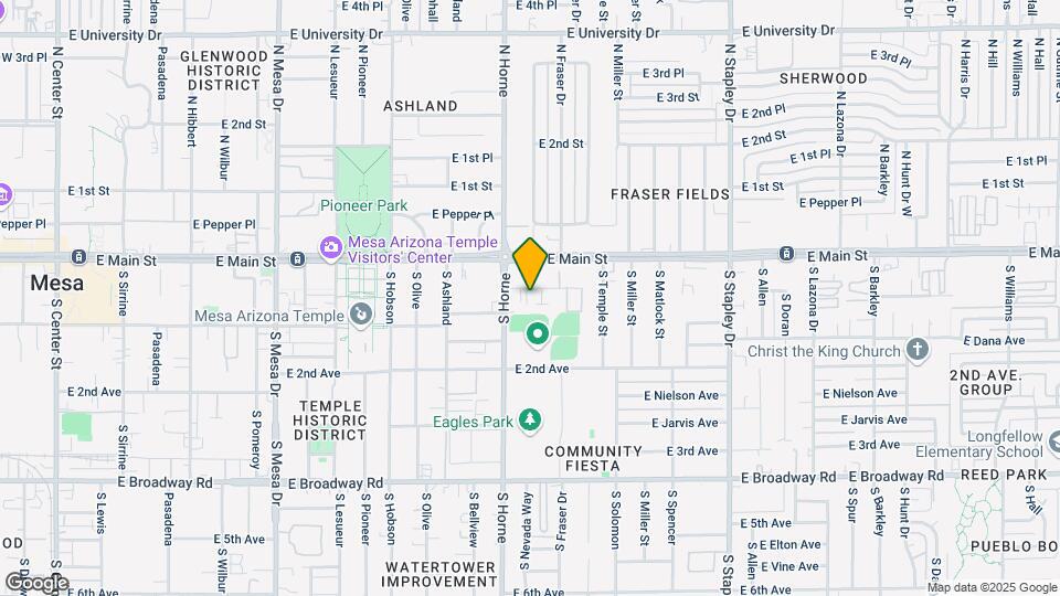 835 E Mahoney Ave Mapa y Detalles de la Ubicación