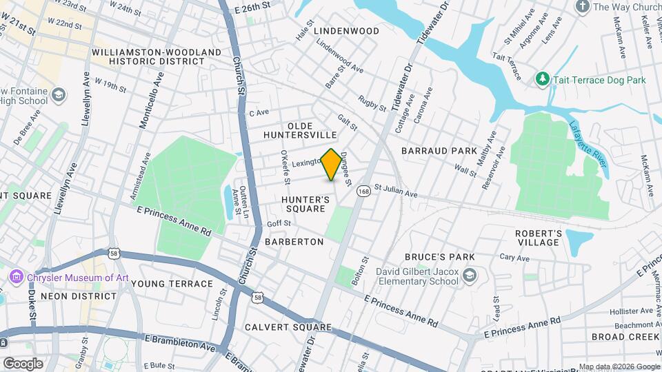 1449 Proescher St Map and Location Details