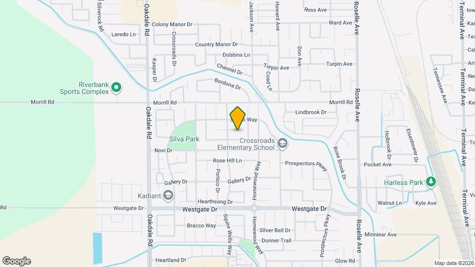 2520 Arcadia Ct Map and Location Details