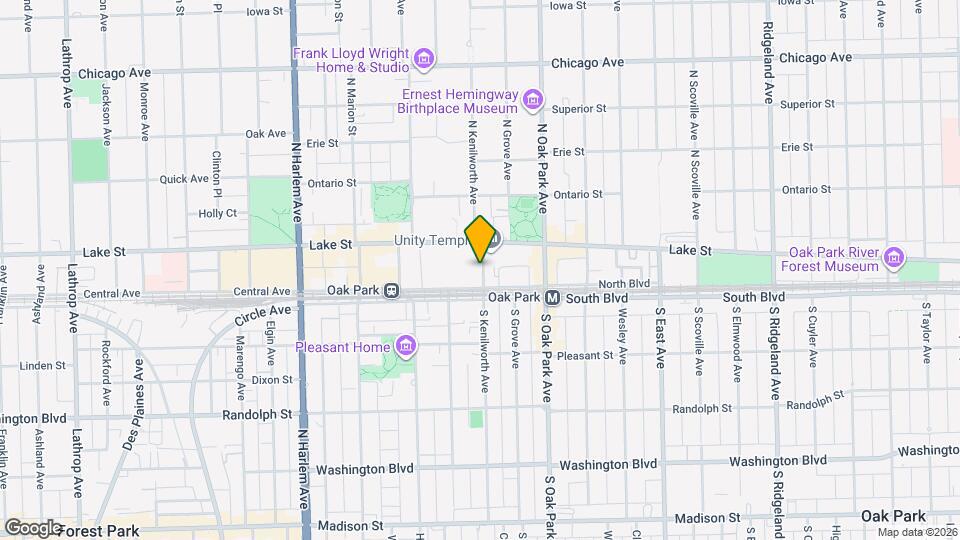 115 N Kenilworth Ave, Unit 4E Mapa y Detalles de la Ubicación