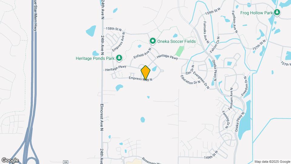 4591 Empress Way N Map and Location Details