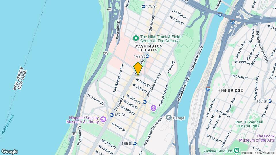 559 W 164th St Map and Location Details