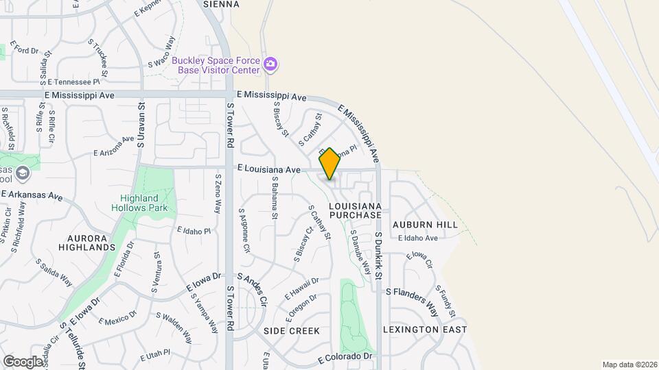 1342 S Cathay Ct, Unit 202 Map and Location Details