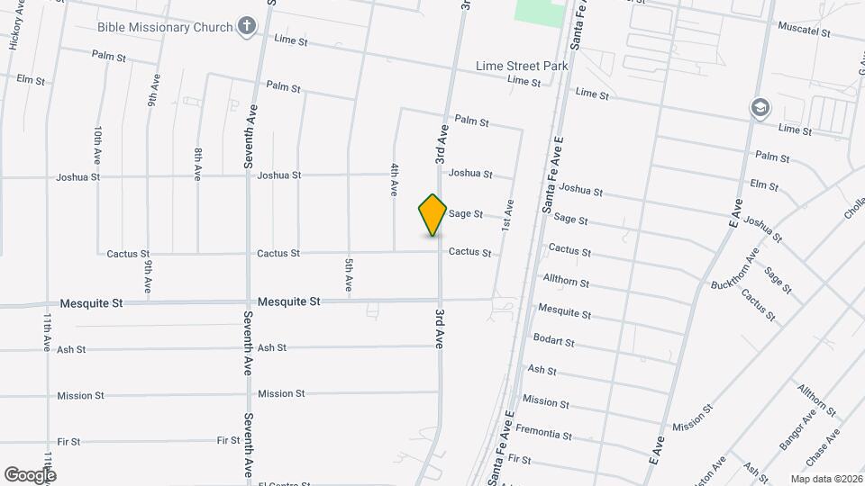 8222 3rd Ave Mapa y Detalles de la Ubicación