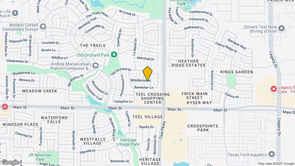 2739 Middleton Dr Map and Location Details