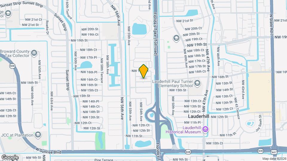 5311 NW 16th Ct Mapa y Detalles de la Ubicación