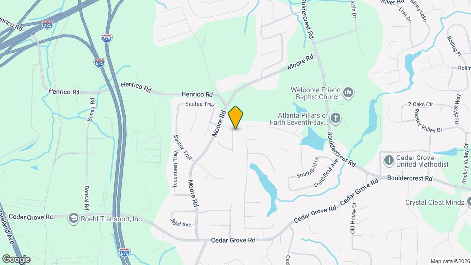 3992 Moore Creek Dr Map and Location Details