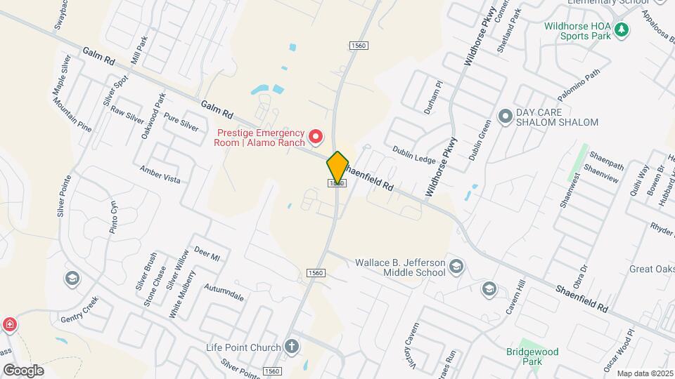 8911 FM1560 Map and Location Details