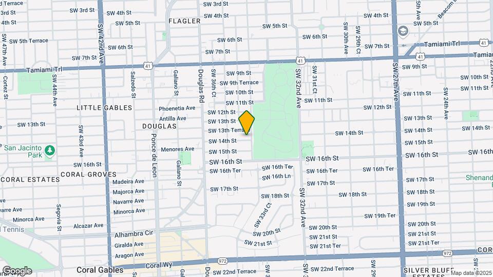 3445 SW 14th St Map and Location Details