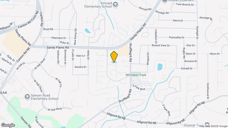1429 Chardin Dr Map and Location Details