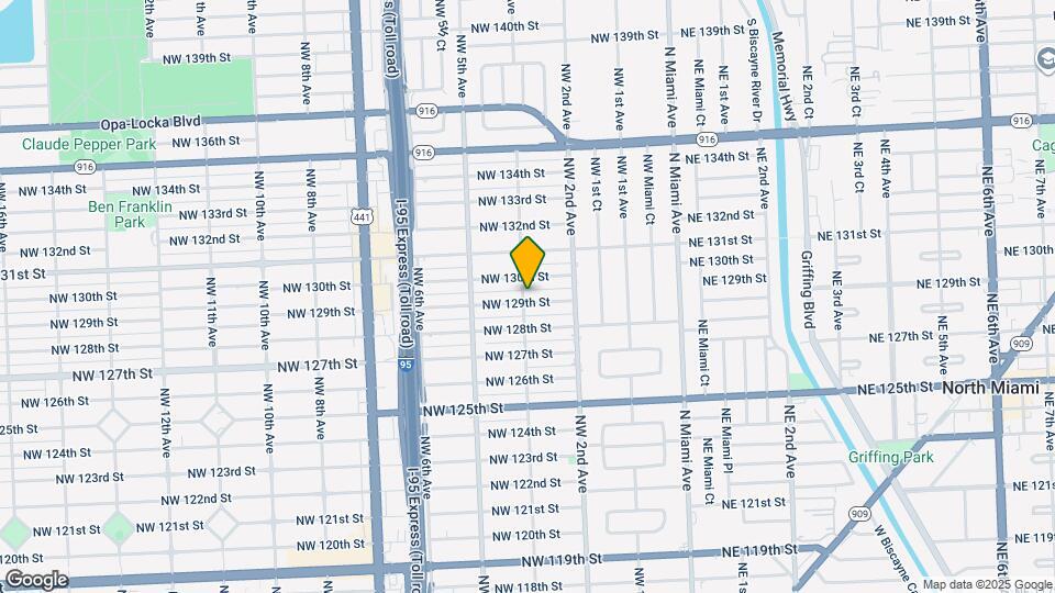 385 NW 129th St Mapa y Detalles de la Ubicación