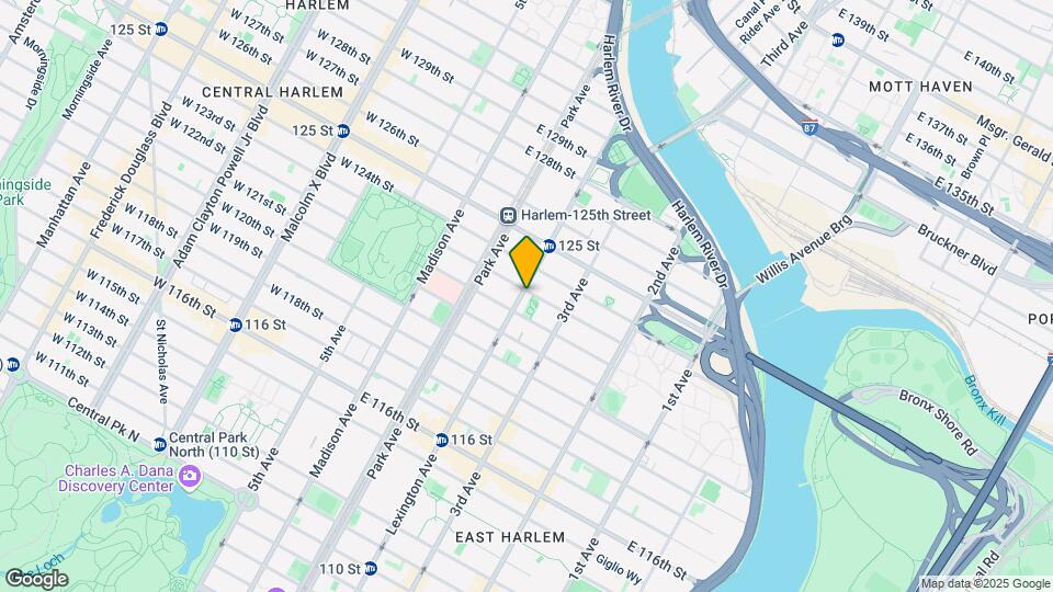 2021 Lexington Ave Map and Location Details