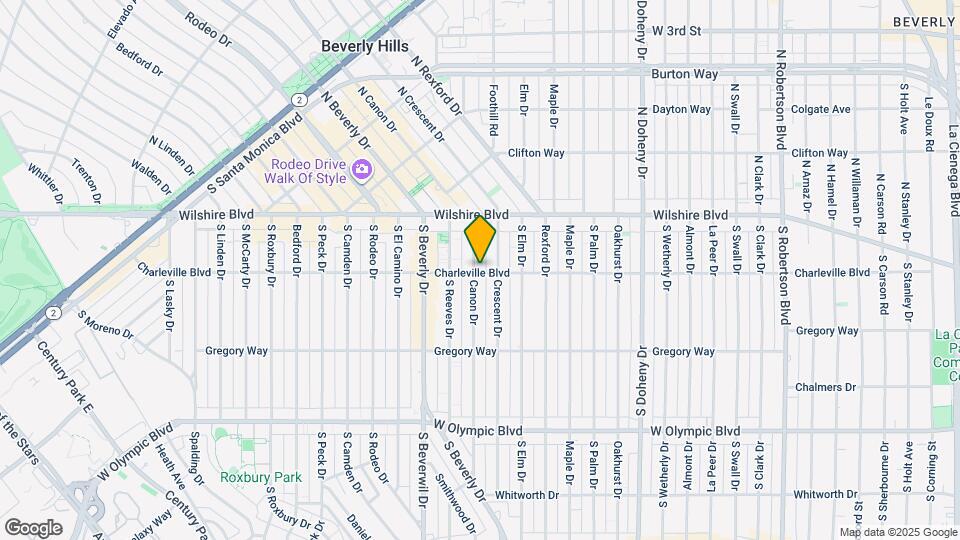 9381 Charleville Blvd Map and Location Details
