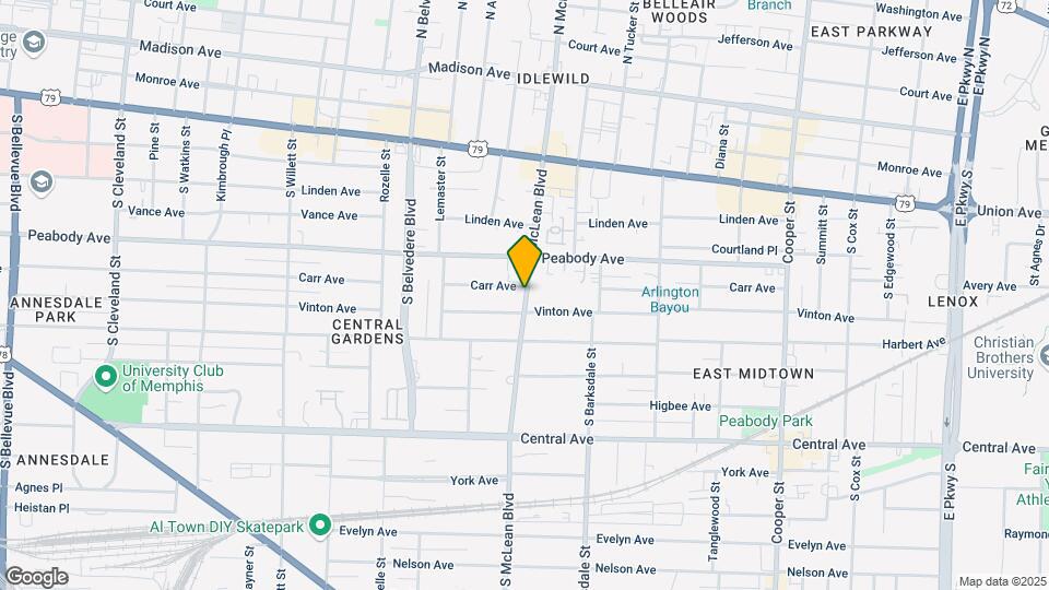 551 S McLean Blvd Mapa y Detalles de la Ubicación