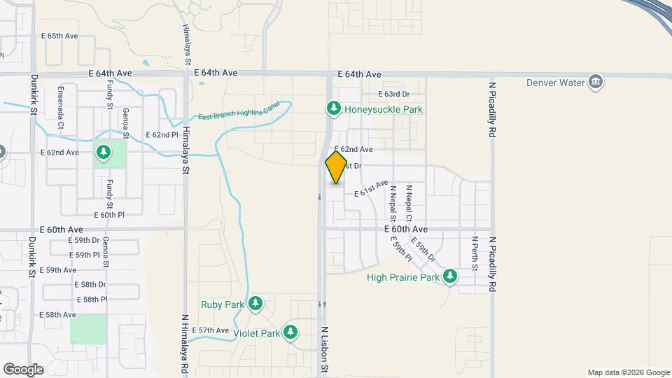 6112 N Lisbon St Mapa y Detalles de la Ubicación