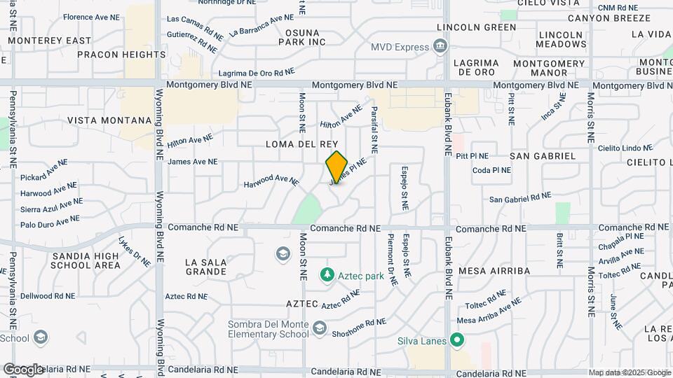 3704 Cheraz Rd NE Map and Location Details